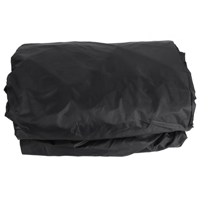 Durable L-Shaped Treadmill Protector - Waterproof & Dustproof Cover for Indoor & Outdoor Use, Black, Compact & Easy Storage