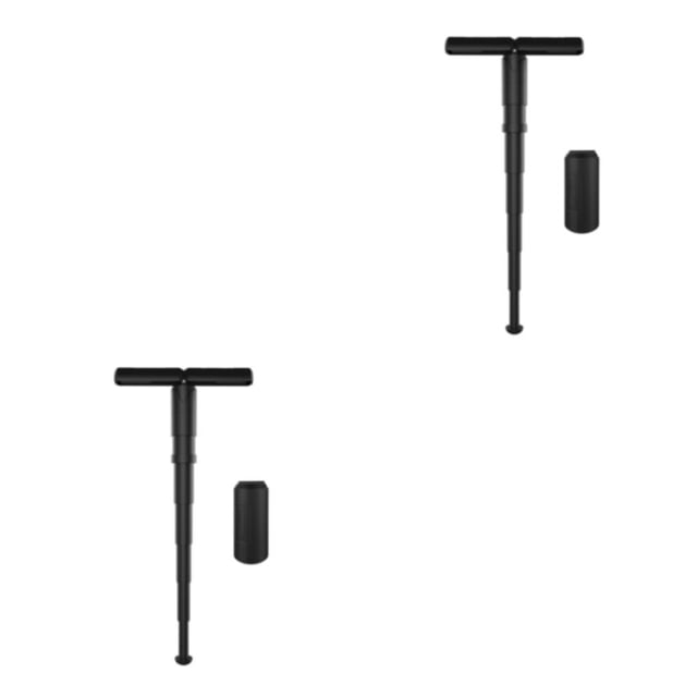 Maytalsory Lightweight And Portable Folding Chair For Beach And Park Portable Folding Stool Wide Application black 2Set