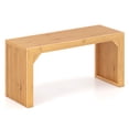 thumbnail image 1 of Costway 1 PCS Bamboo Dining Bench 36" Long Entryway Bench Indoor Outdoor Solid Wood Bench, 1 of 10