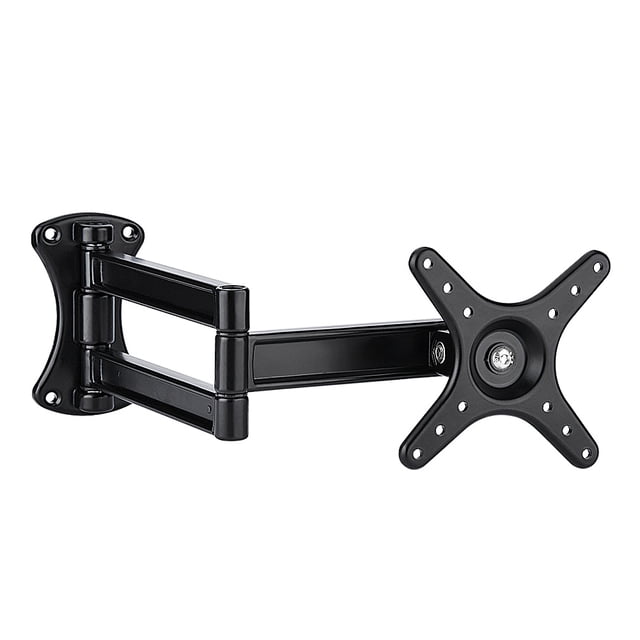Fdit Support tv Pivotant, Support Mural Inclinable Pivotant Support Support pour Téléviseur Plat 10-27 Pouces Écran LED LCD