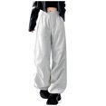 thumbnail image 2 of AherBiu Oversized Womens Sweatpants High Waisted Wide Leg Drawstring Loose Casual Trousers with Pockets, 2 of 3