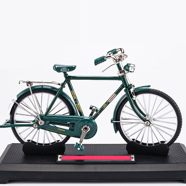 MesaSe Desktop Classical Bike Ornaments Diy Bicycle Model Scale Perfect Gift For Christmas Birthdays