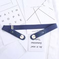 thumbnail image 1 of SUTENGDA Women‘s Belt Summer Jeans Versatile Elastic Decorative Belt, 1 of 9