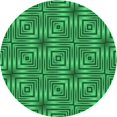 thumbnail image 1 of Ahgly Company Tapis d'Intérieur Lavable en Machine Carré Vert, 3 Pieds Carré, 1 of 7