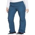 thumbnail image 4 of CHOK Workwear Originals Women‘s Scrubs Pant Mid Rise Straight Leg Pull-On Cargo WW210, 4 of 7