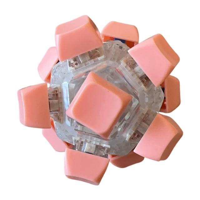 Lipstore Keyboard Fidget Toy Adults Birthday Working Mini Fidget Toy Keyboard Pink