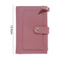 thumbnail image 2 of Card Holder Pouch Women Purse Versatile Women‘s Purse with Button Closure Solid Color Card Holder Wallet Portable Changes, 2 of 5