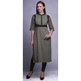 thumbnail image 2 of Bimba Robe Kurti Longue Indienne Imprimée, Tunique Droite, Robes pour Femmes, 2 of 5