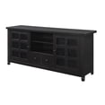 thumbnail image 1 of Pemberley Row Wood Espresso TV Stand Rectangular 59.25" Unassembled, 1 of 4