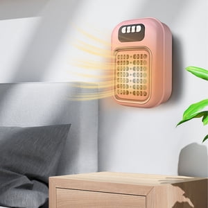 Yanzu3 Mini Heater, Portable Small Household Heater, Silent Hot Fan for Office and Bedroom, Energy Efficient Heater for Home Use