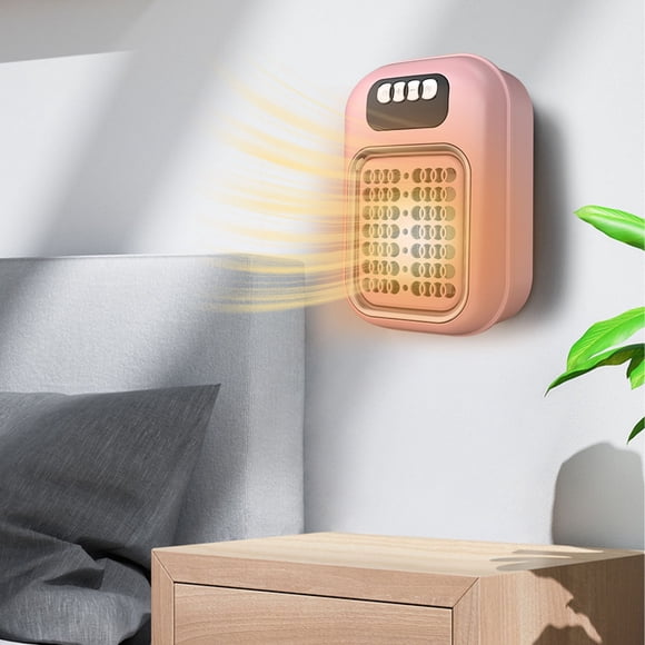 Yanzu3 Mini Heater, Portable Small Household Heater, Silent Hot Fan for Office and Bedroom, Energy Efficient Heater for Home Use