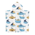 thumbnail image 2 of Kids Beach Hooded Beach Changing Towel Swimming Wearable, 2 of 3