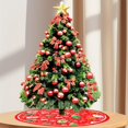 thumbnail image 5 of Pisexur Christmas Tree Skirt ,Many patterns 35.15"Christmas Tree Upholstered Bottom Cover, Suitable For Christmas Tree Decorations, Christmas Family Gathering Christmas Decorations Christmas Gifts, 5 of 5