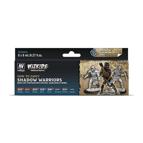 Acrylicos Vallejo VJP80253 WizKids Premium Paint - Shadow Warriors