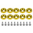 thumbnail image 3 of Car Modification M6 Gasket Bolt License Plate Frame Decoration Screw Stainless Steel Aluminum 8 Colors for Front Rear Bumper Ignition Cylinder Cover, 3 of 7