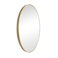 thumbnail image 4 of Better Homes & Gardens 28-inch Gold Round Wall Mirror with Frame, 4 of 5