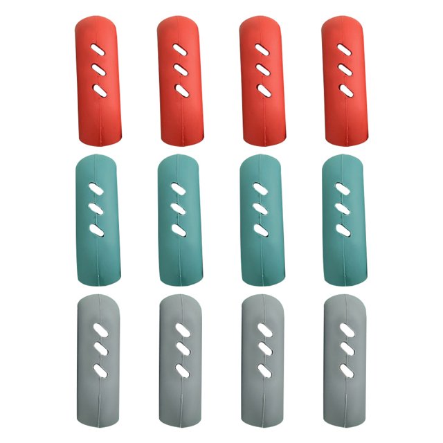 12Pcs Panhandle Grip Cover Silicone Pot Grip Sleeve Pot Holder Sleeve Pot Grip Protector