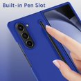 thumbnail image 4 of For Samsung Galaxy Z Fold 7 Slim Matte PC Shockproof Phone Cases With S Pen - Purple, 4 of 5