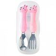 thumbnail image 4 of Spoons and Forks Set Stainless Steel Tableware Set Primary School Stainless Steel Tableware Cute Fork Spoon Toddler Utensils Forks and Spoons Forks and Spoons Silverware Set, 4 of 9
