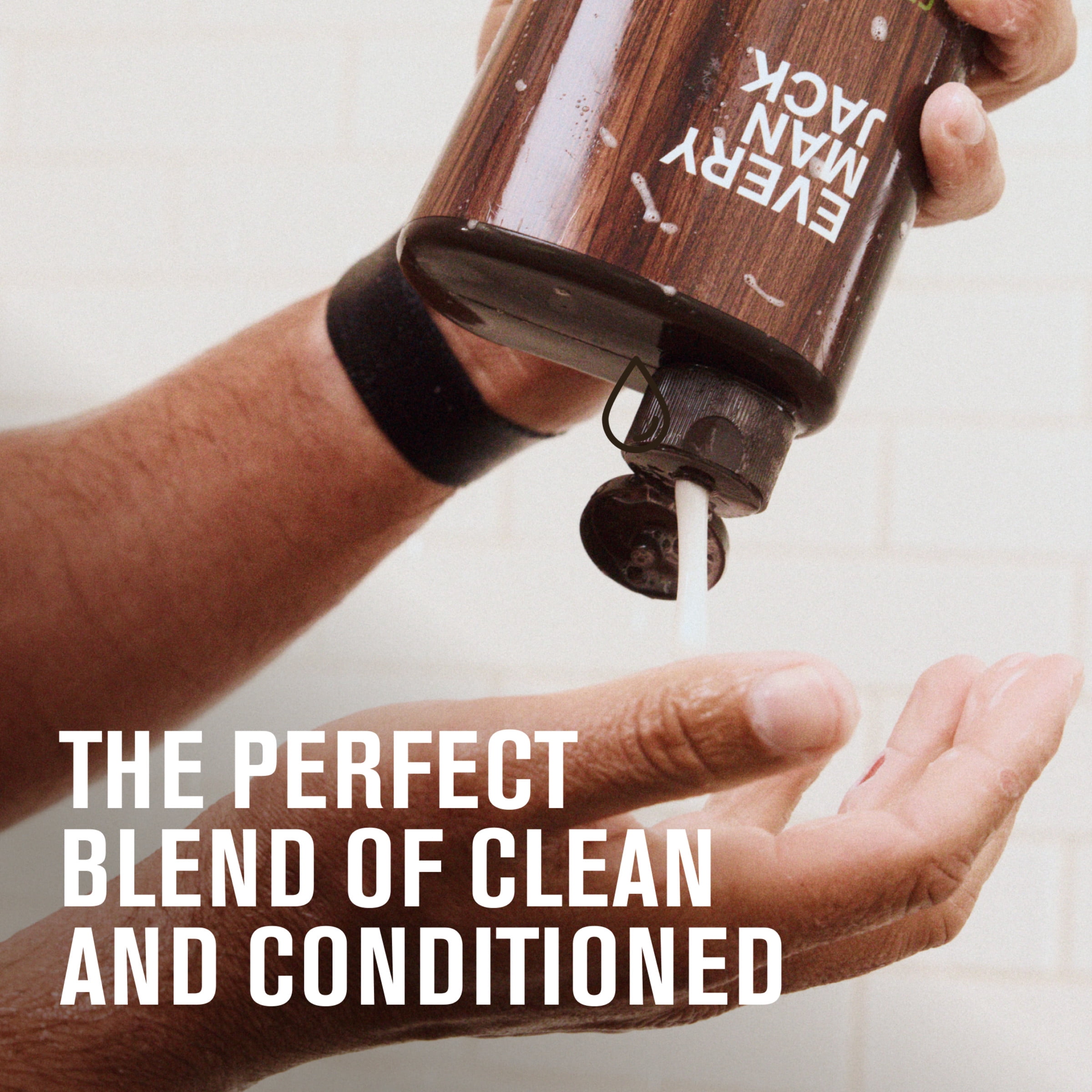 Every Man Jack 2-in-1 Daily Mens Shampoo + Conditioner - Sandalwood