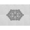 thumbnail image 1 of Ahgly Tapis Rectangulaire Lavable en Machine Intérieur Transitionnel Gris Platine, 2 Pieds x 5 Pieds, 1 of 7