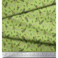 thumbnail image 2 of Soimoi Cotton Jersey Fabric Notes,Piano & Guitar Musical Instrument Printed Fabric 1 Yard 58 Inch Wide, 2 of 3