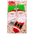 thumbnail image 2 of TIEVOSA Bas Mi-Mollet Imprimés de Noël Bas pour Femmes Chaussettes Festives (Vert Pâle), 2 of 6