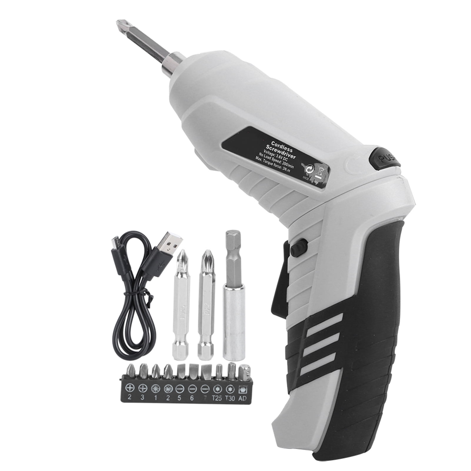 Screwdriver Drill Kit, Drill Kit, LED 3.6V Power Cordless Installing Small Light Fixtures Fixing Furniture For Fixing Loose Screws Hanging Pictures