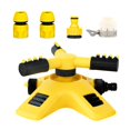 thumbnail image 1 of Decodeary Yard Sprinkler System, Adjustable Rotating Arms, 1 Automatic Rotating Garden Sprinkler, 1 of 9