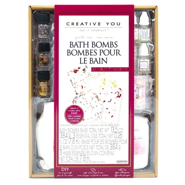 Creative You D.I.Y. Bombes pour le Bain Rose Suave