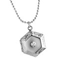 thumbnail image 1 of lionlar Hexagon Box Photo Frame Locket Charm Pendant Necklace Birthday Gifts, 1 of 9