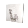 thumbnail image 1 of Beautiful dreamy woman - 36"x36" canvas - Print on demand, 1 of 5