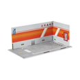 thumbnail image 2 of 1/24 Parking Lot Scene Display Case Scenery Desktop Decor case 1 24 scale Diecast Car Garage orange, 2 of 9