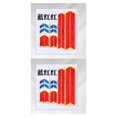 thumbnail image 1 of fastboy 1 Set Reflective Styling Stickers Night Safety Electric Scooter Body Wheel Accessories Parts Decal PVC Warning Strip Red blue red 2Set, 1 of 4