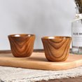 thumbnail image 1 of New Wooden Cup Log Color Handmade Natural Wood Coffee Tea Beer Juice Milk Mug, 1 of 8