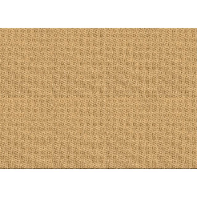 Ahgly Company Machine Washable Indoor Rectangle Transitional Beer Orange Area Rugs, 5' x 7'