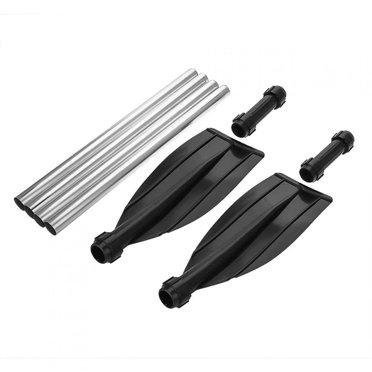 Aviron de Kayak, Pagaie de Kayak, Pagaies Nervurées Épaissies 2 Pcs Aviron de Bateau Pagaies Légères Durables Bateau Écoénergétique pour Kayak