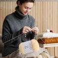 thumbnail image 4 of 4 Strands of Combed Milk Cotton Thread Diy Doll Cotton Crochet Thread Wool Ball, 4 of 4