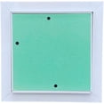 thumbnail image 1 of Byson Porte d'Accès 6 Pouces x 6 Pouces Panneau d'Accès en Aluminium Panneau de Plâtre - Idéal pour Murs et Plafonds - Porte à Charnière Détachable avec Verrou à Pousser avec Cadre en Aluminium Enduit de Poudre Blanc, 1 of 9