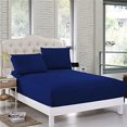 thumbnail image 1 of Cotton Metrics 600TC Fitted Sheets 100% Organic Cotton Fitted Sheets Extra Deep Pocket sheets 16 Inch All Sizes & Colors, 1 of 4