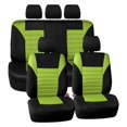 thumbnail image 2 of FH Group Car Seat Covers Full Set Green 3D Air Mesh - Universal Fit, Automotive Seat Covers, Airbag Compatible, Split Bench Rear Seat, Washable Car Seat Cover for SUV, Sedan, 2 of 8