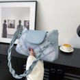 thumbnail image 3 of ZheElen Trendy Chain Fashion Single Shoulder Crossbody Bag With Hardware Exquisite blue, 3 of 6