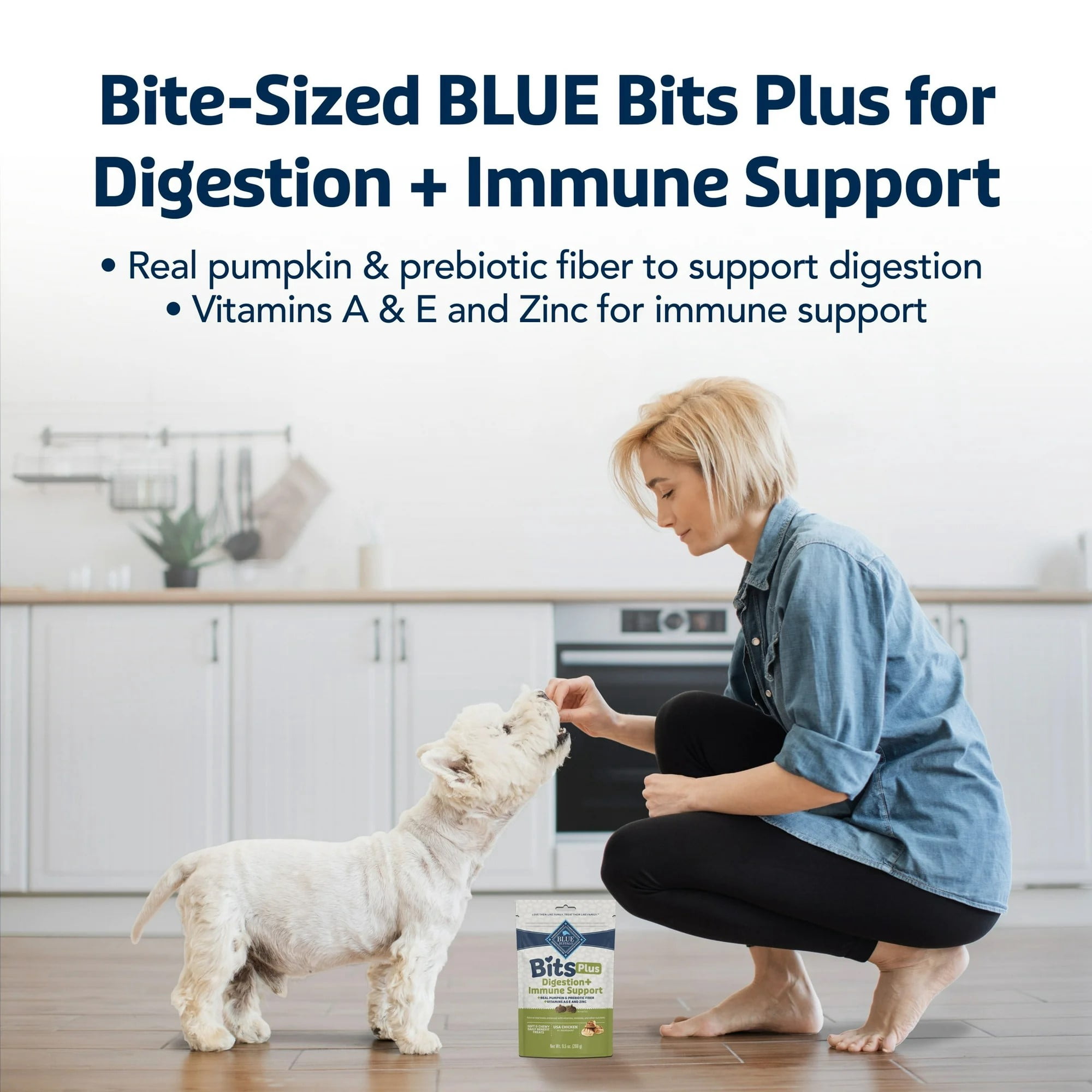 Blue Buffalo Bits Chicken and Pumpkin, Digestion & Immunity Dog, 99g