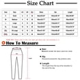 thumbnail image 3 of Timegard Pants for Women Elastic High Waist Ruched Lightweight Solid Color Casual Baggy Trousers Pockets, 3 of 7