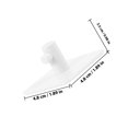 thumbnail image 2 of SEWACC Kitchen Appliance Storage Mixer Attachment Holders White Plastic Space-Saving 1Pcs, 2 of 8