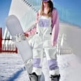 thumbnail image 1 of TIMIFIS Femmes et Hommes Snow Salopette Ajustable Pantalon Salopette Résistant à l'Usure Randonnée Escalade Pantalon de Ski Isolé avec Poches, 1 of 4