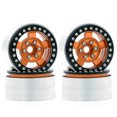 thumbnail image 1 of Moobody Aluminum Alloy Wheel Rim Beadlock Wheel Rims Hub 4pcs Replacement for 1/10 TRX4 Axial SCX10 90046 SCX10 III AXI03007 AXI03003 RC Car, 1 of 7
