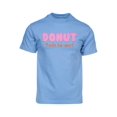 thumbnail image 1 of Mens Donut Talk to Me! Short-Sleeve T-Shirt - Light Blue - Small, 1 of 1