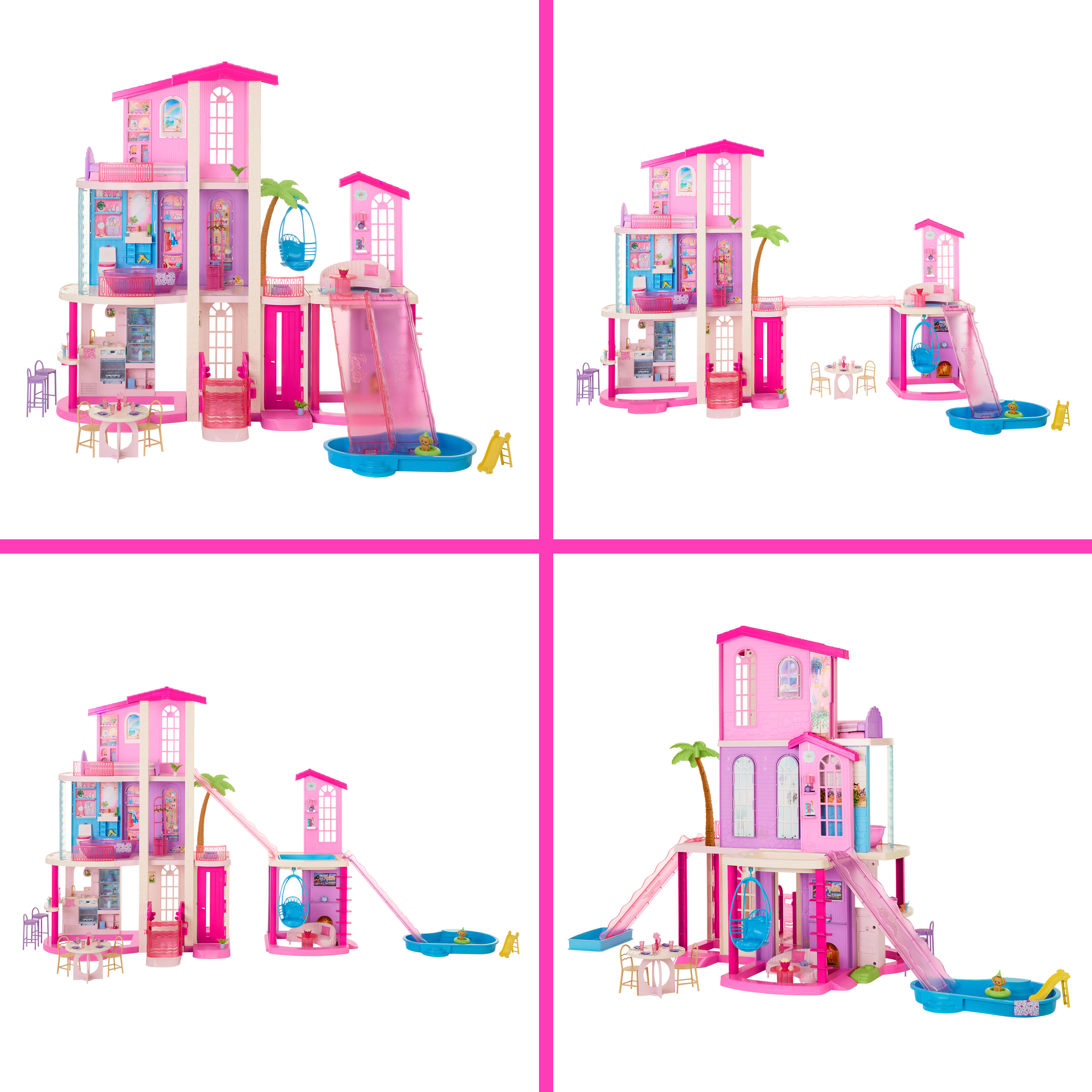 Barbie La Maison de Rêve de Barbie 2026 avec plus de 65 éléments