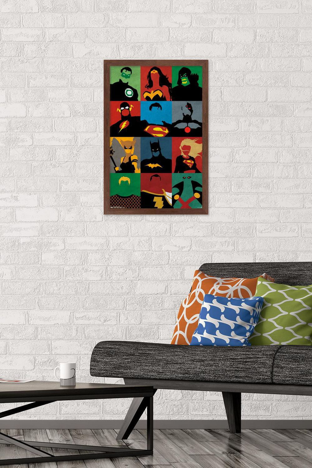 DC Comics - Justice League - Minimalist Wall Poster, 22.375" x 34"